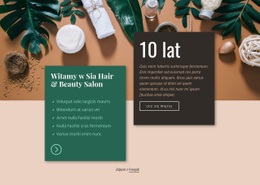 Salon Fryzjersko-Kosmetyczny Spa - HTML Website Maker