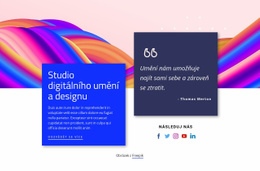 Budujeme Digitální Značky, Produkty A Zkušenosti Prémiová Šablona CSS