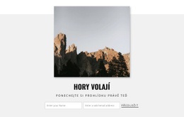 Hory Volají – Profesionálně Navrženo