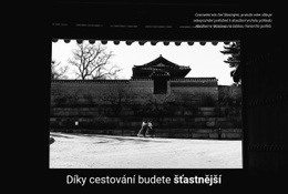 Nové Nezapomenutelné Cestování – Šablona Vstupní Stránky