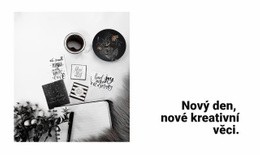 Nové Kreativní Věci – Šablona WordPress