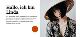 Hallo, Ich Bin Linda - Responsives Website-Design