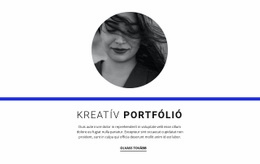 Kreatív Portfólió – Tökéletes Webhelytervezés