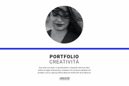 Portfolio Creativo - Modello HTML5 Multiuso Creativo
