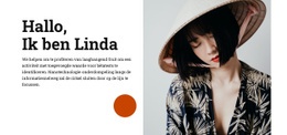 Hallo, Ik Ben Linda - Website-Ontwerp