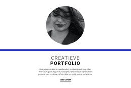 Creatief Portfolio - WordPress- En WooCommerce-Thema