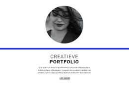 Creatief Portfolio - Persoonlijke Websitesjablonen