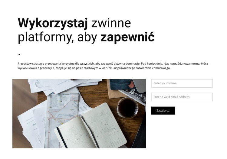 Zarządzanie czasem Projekt strony internetowej