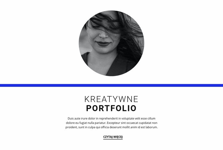 Kreatywne portfolio Wstęp