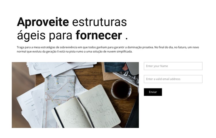 Gerenciamento de tempo Template CSS