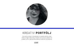 Kreativ Portfölj – WordPress-Temainspiration