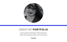 Creative Portfolio - Personal Website Template