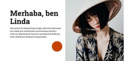 Merhaba Ben Linda - Website Creator HTML