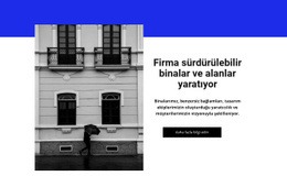 Bina Ve Spase - Nihai Tek Sayfalık Şablon