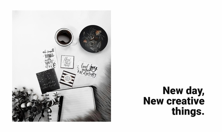 New creative things Website Design