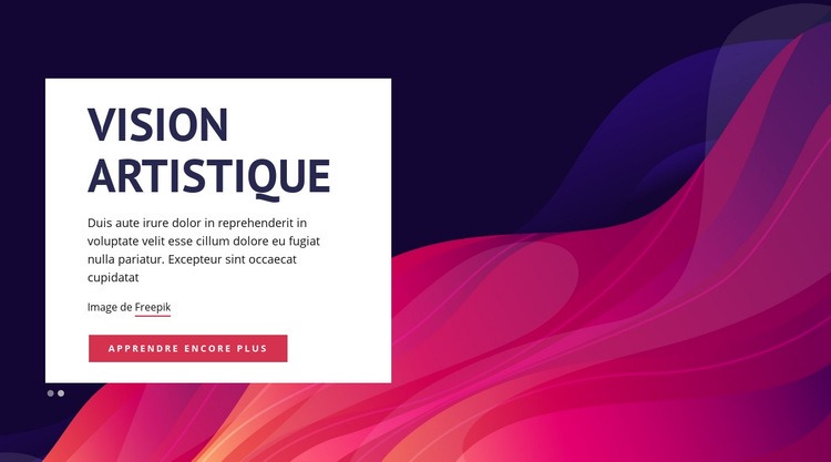 Studio de conception de créativité Créateur de site Web HTML