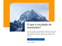 Site WordPress Para Guias De Escalada