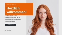 Website-Mockup-Tool Für Willkommen In Unserer Firma