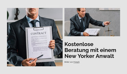 Integriertes Mehrfachlayout Für Kostenlose Rechtsberatung