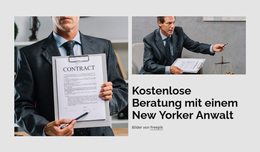 Kostenlose Rechtsberatung – Einfaches WordPress-Theme