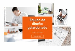 Firma De Diseño Premiada: Maqueta De Sitio Web Sencilla