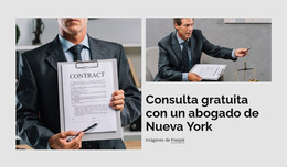 Diseño Múltiple Integrado Para Consulta Jurídica Gratuita