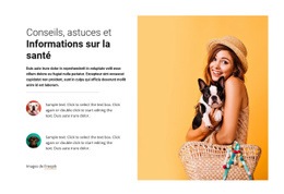 Conseils De Garde De Chien - HTML Website Creator