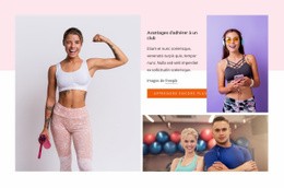 CSS Gratuit Pour Avantages De Rejoindre Un Club