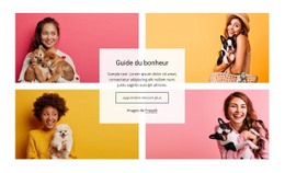 Guide Du Bonheur - Modèle HTML