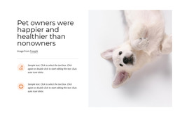 HTML Web Site For Pet Ownership