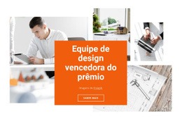 Empresa De Design Premiada - Lindo Modelo HTML5