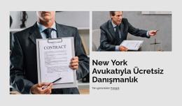 Ücretsiz Hukuk Danışmanlığı - Yaratıcı Çok Amaçlı Açılış Sayfası