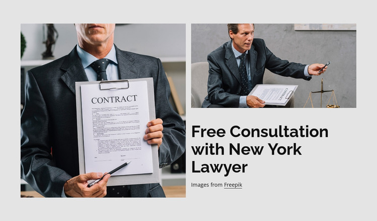 Free law consultation Web Design