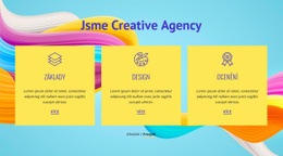 Webová Inspirace Pro Jsme Creative Agency