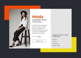 Akademie Módy A Designu – Responzivní Téma WordPress