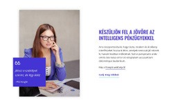 Készüljön Fel A Jövőre Az Intelligens Pénzügyekkel – Ingyenes Sablon