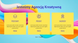 Jesteśmy Agencją Kreatywną - Makieta Szkieletowa