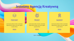 Inspiracja Do Strony Internetowej Dla Jesteśmy Agencją Kreatywną