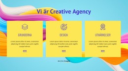 HTML-Sida För Vi Är Creative Agency