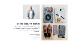 Static Site Generator For Mens Fashion Casual