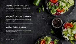 Nabídka Vegetariánské Restaurace – Téma WordPress Ke Stažení Zdarma