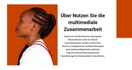 Einseitenvorlage Für Über Die Zusammenarbeit