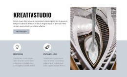 Kreativität Im Aussehen - Website-Design