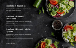 Menu Ristorante Vegetariano - Tema WordPress Scaricabile Gratuitamente