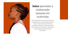 Sobre Colaboração Modelo CSS Responsivo