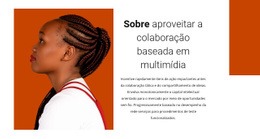 Site WordPress Para Sobre Colaboração