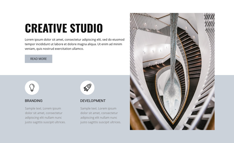 Creativity in appearance Squarespace Template Alternative