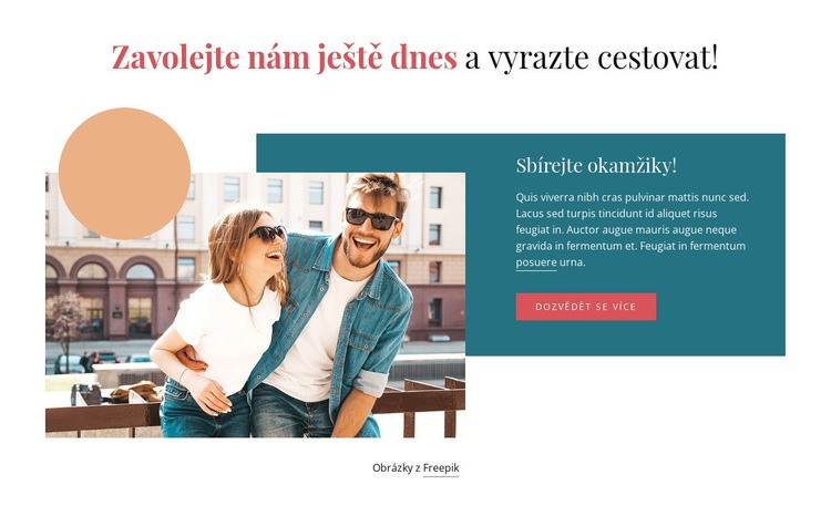 Soukromé prohlídky a průvodcovské služby Šablona CSS