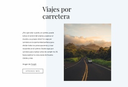La Mejor Plantilla HTML5 Para 5 Consejos Para Viajar Por Carretera
