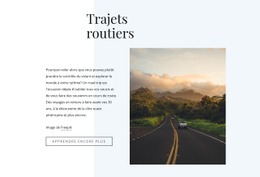 5 Conseils Pour Voyager Sur La Route - Modèles De Sites Web